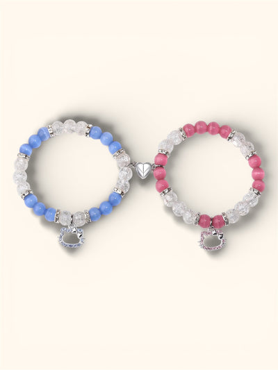 Lovelink™ Hello Kitty Magnetic Couple Bracelet Set