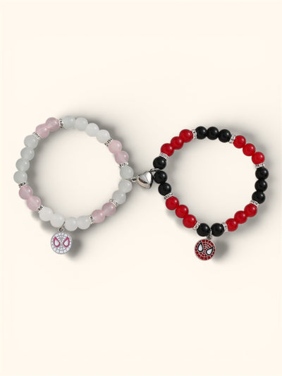 Lovelink™ Spider-Love Magnetic Couple Bracelet Set