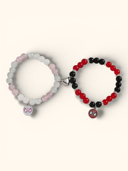 Lovelink™ Spider-Love Magnetic Couple Bracelet Set